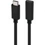 CABLE USB-C 3.2 Gen2x2 20Gbp 100W/5A, 4k/60Hz, USB-C/M-H 2 M NEGRO NANOCABLE